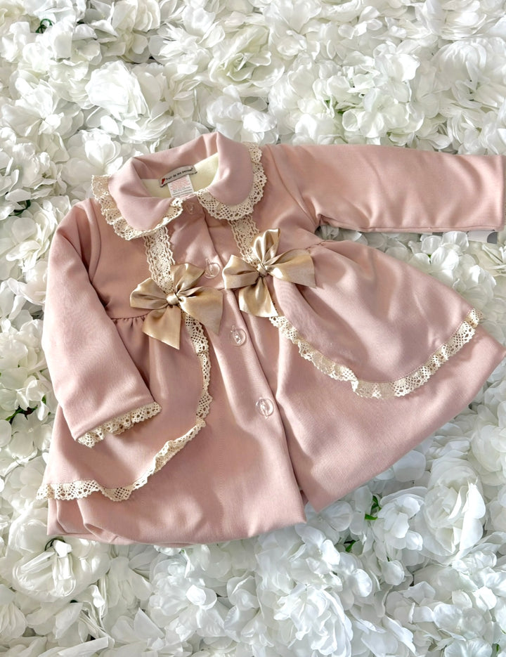 Dusty Pink & Gold Coat