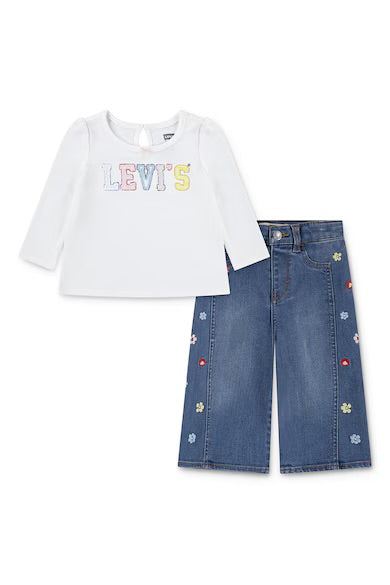 Levi’s Floral Jeans Set