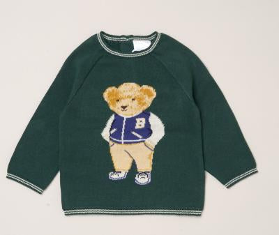 Green Teddy Jumper & Trouser