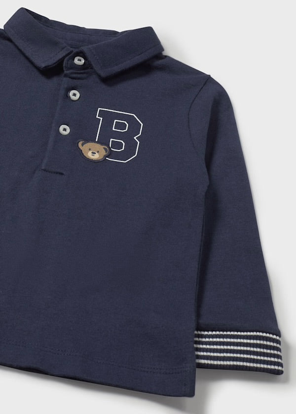 Mayoral Bear Polo Shirt