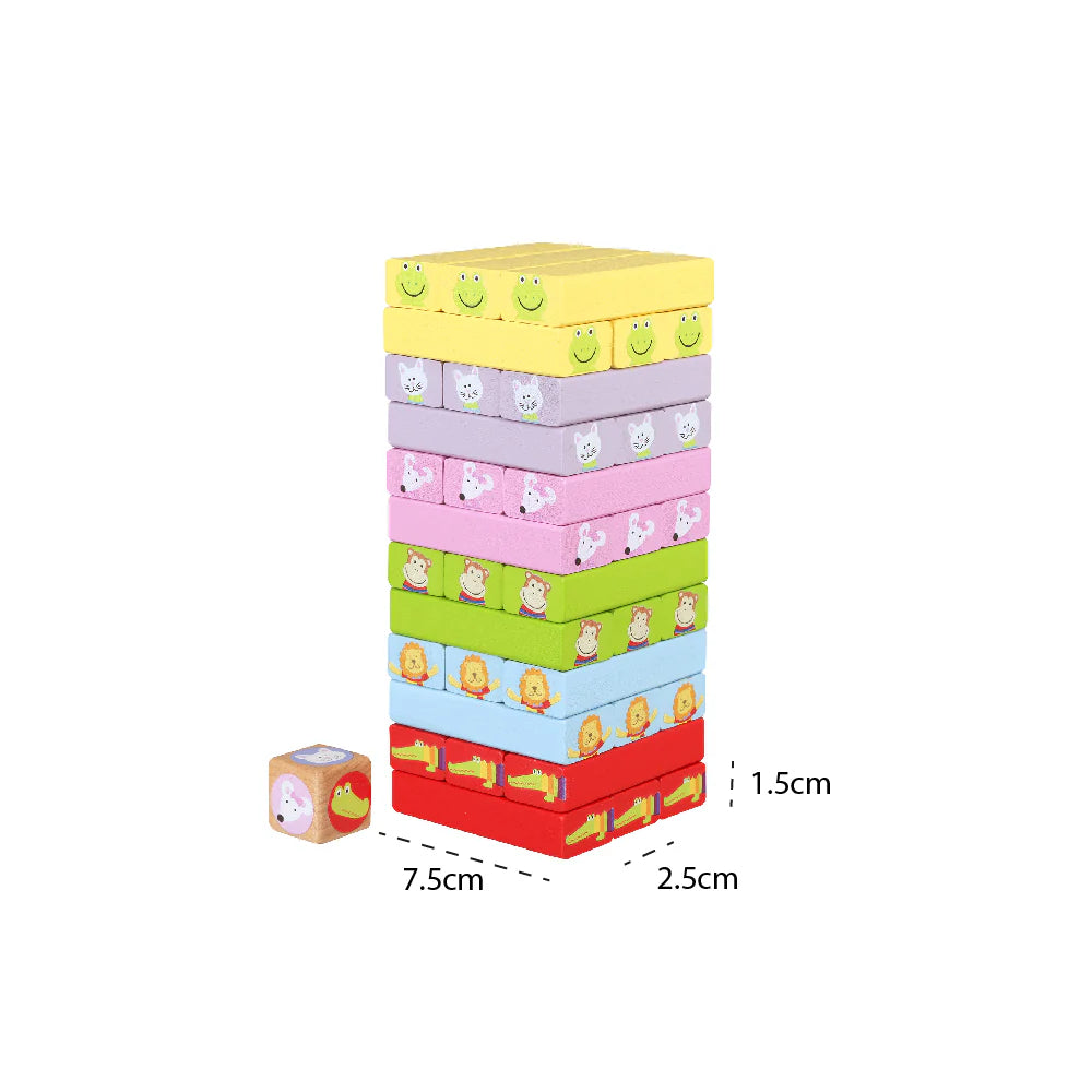 Animal Tumbling Tower