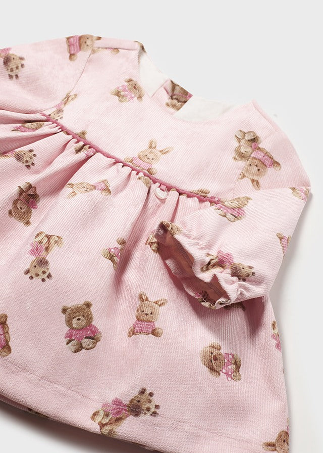 Mayoral Pink Teddy Dress