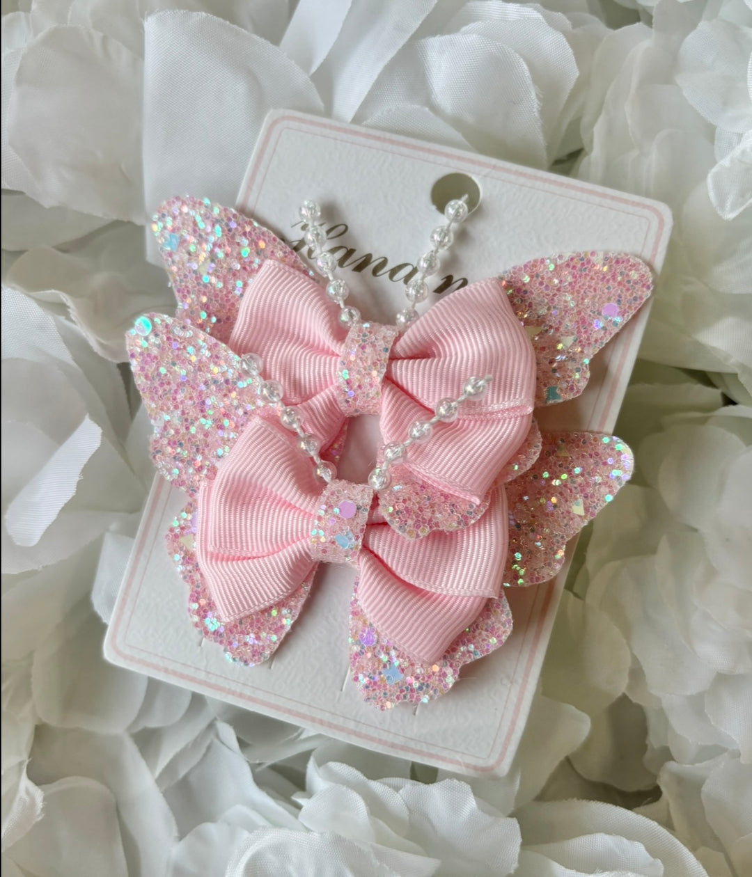 Butterfly Hair Bow Clip