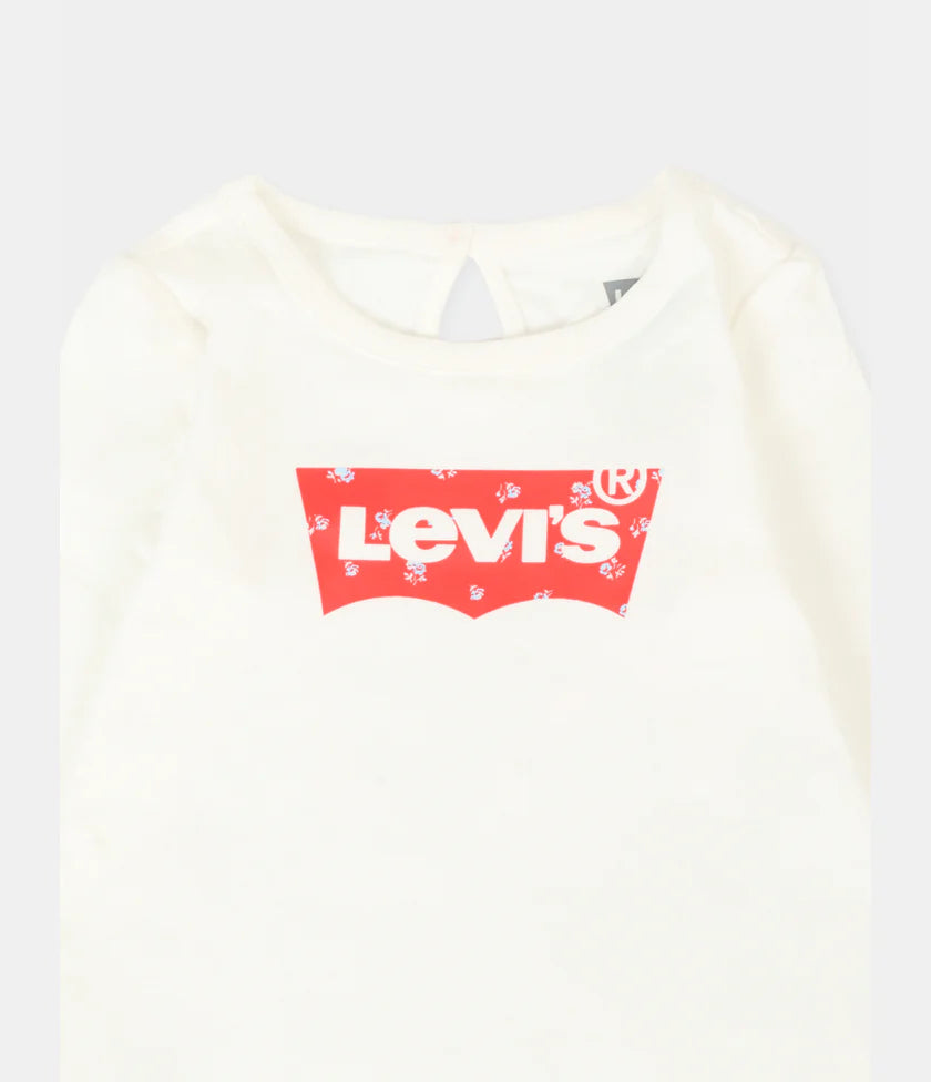 Levi’s Floral Logo Long Sleeve Top