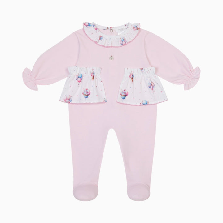 Deolinda Pink Balloon Babygrow