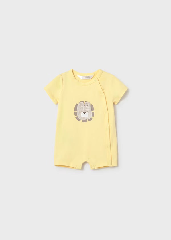 Mayoral Lemon Lion Romper