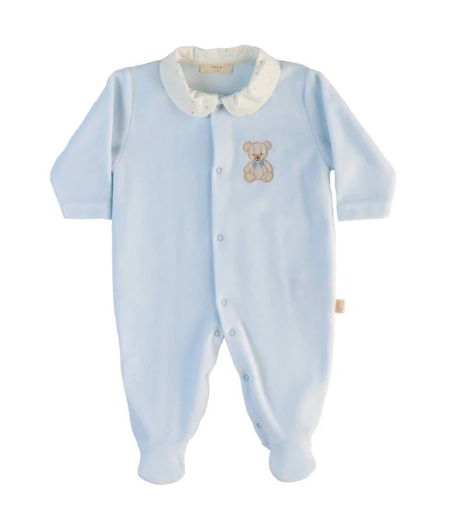 Baby Gi Blue Teddy & Me Babygrow