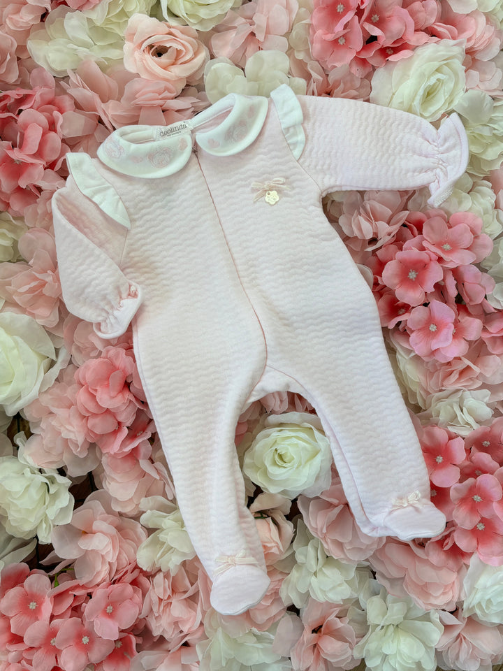 Deolinda Baby Pink Bear Babygrow