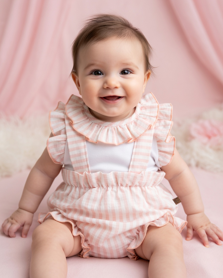 Calamaro Peach Stripe Two Piece
