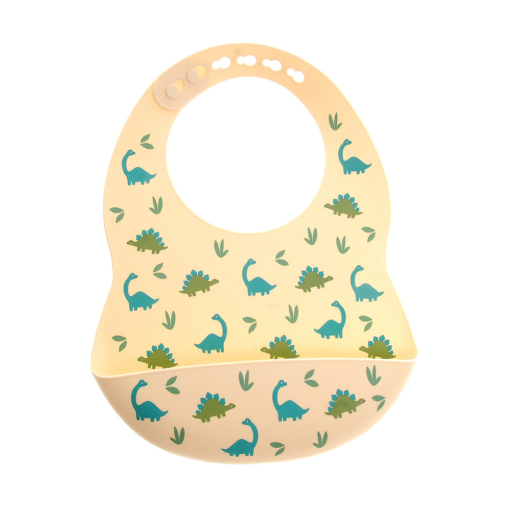 Ziggle Dinosaur Silicone Bib