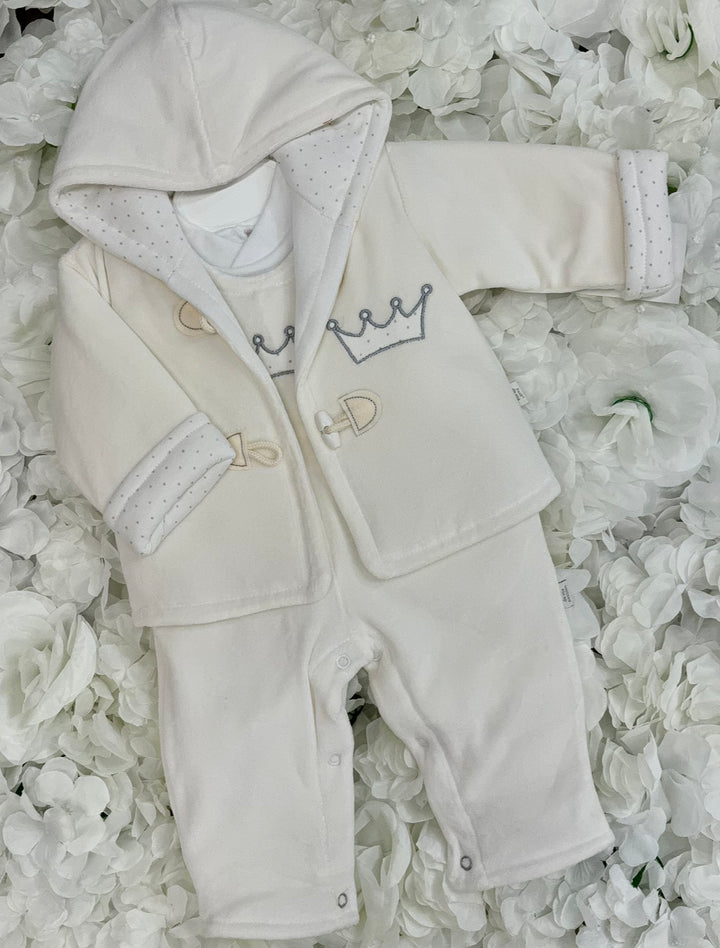 Crown Dungaree & Jacket Set