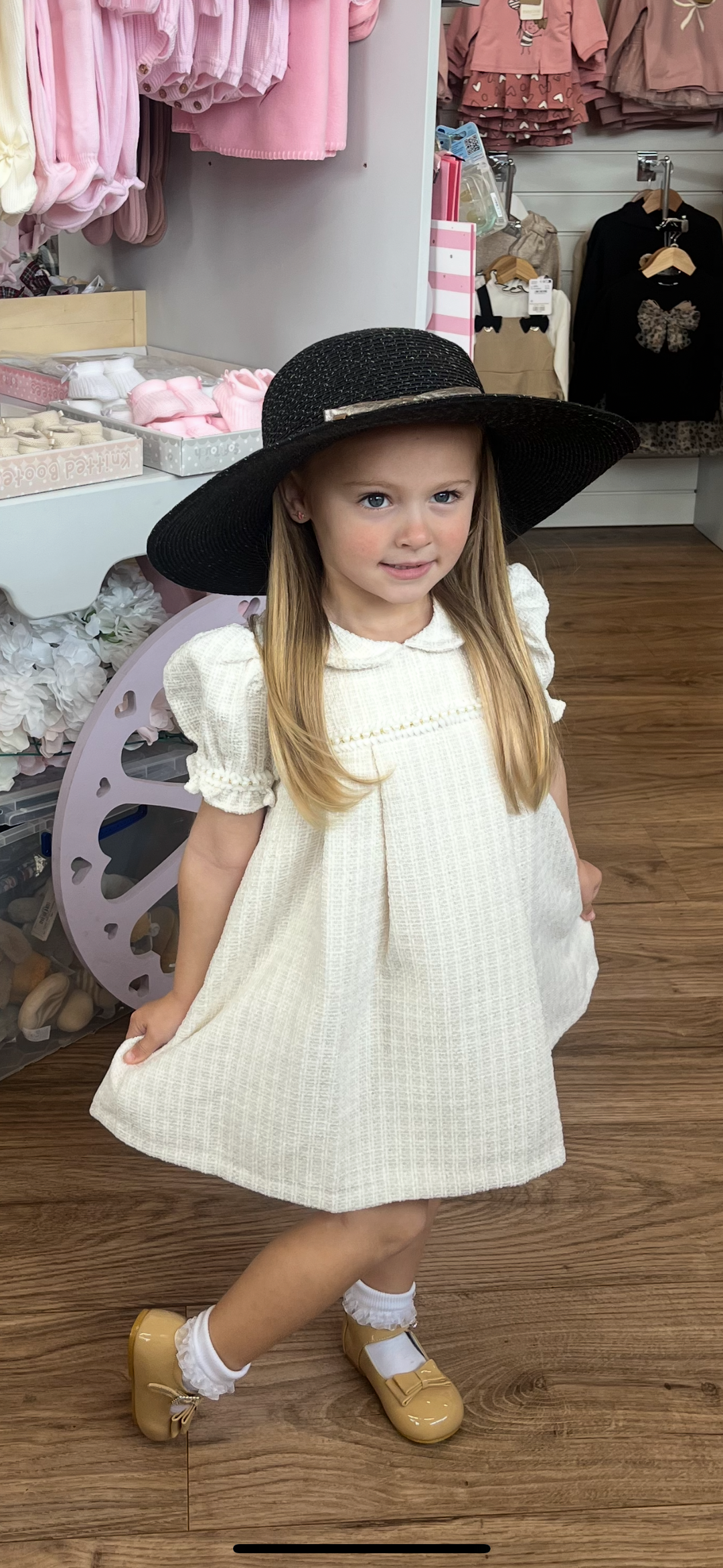 Chic By Deolinda Ivory Pearl Dress