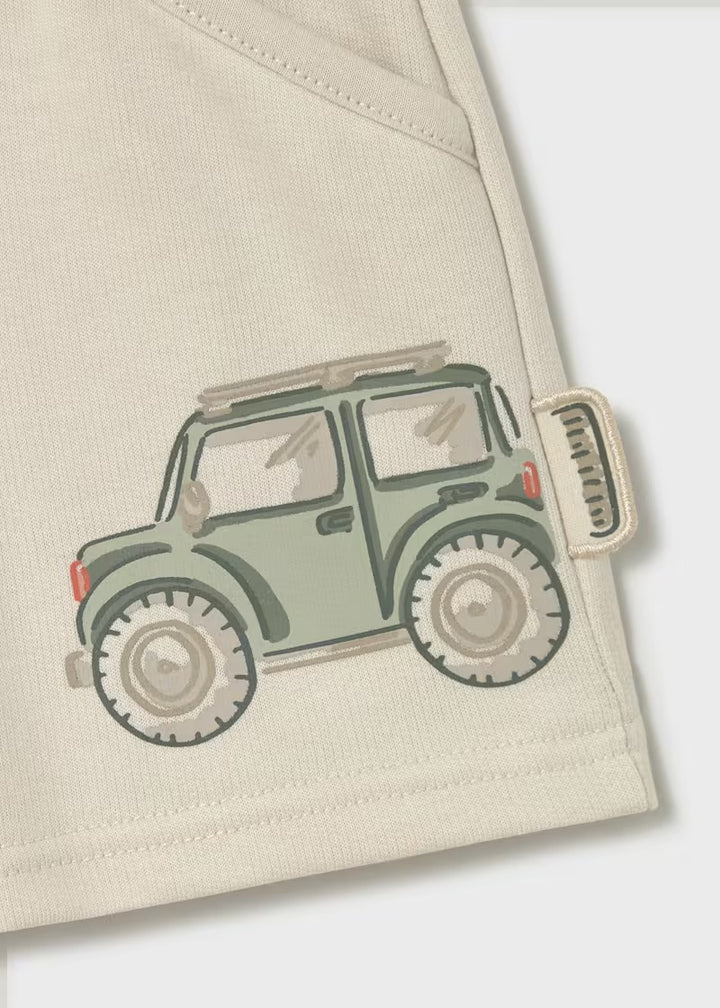 Mayoral Cream Truck Shorts
