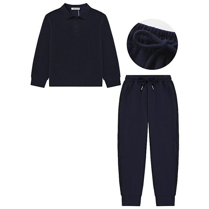 Navy Polo Tracksuit