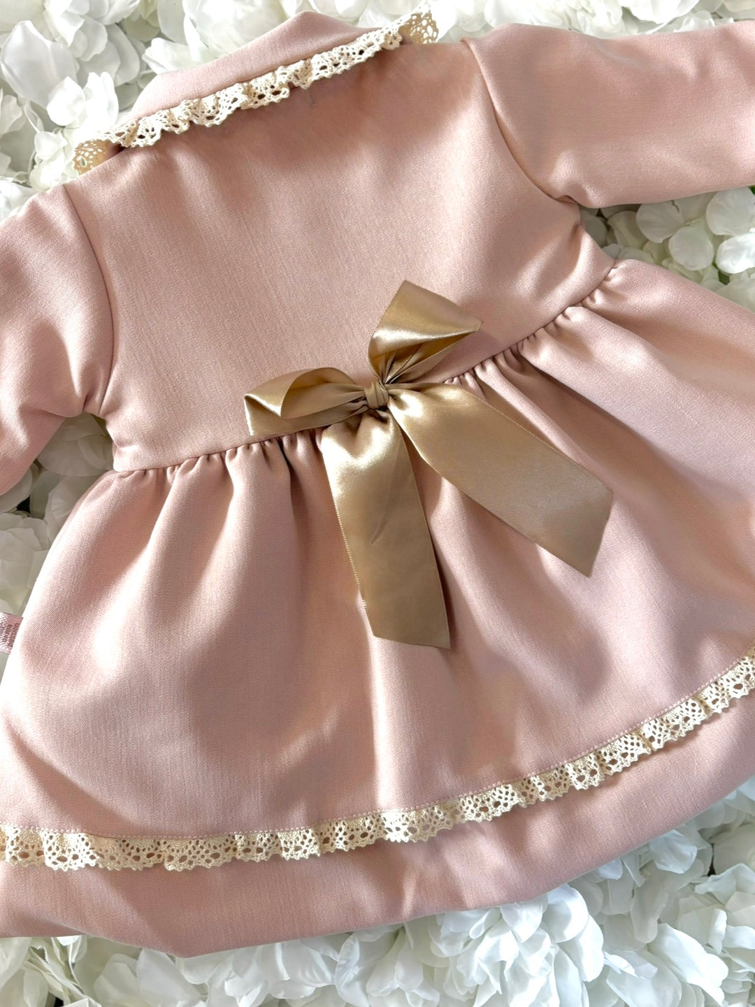 Dusty Pink & Gold Coat