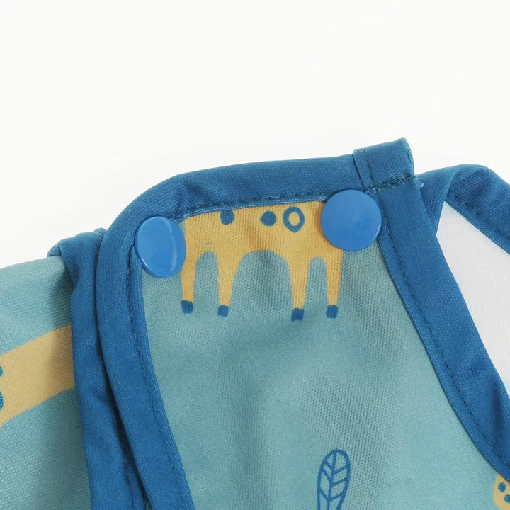 Ziggle Giraffe Elephant Feeding Bib