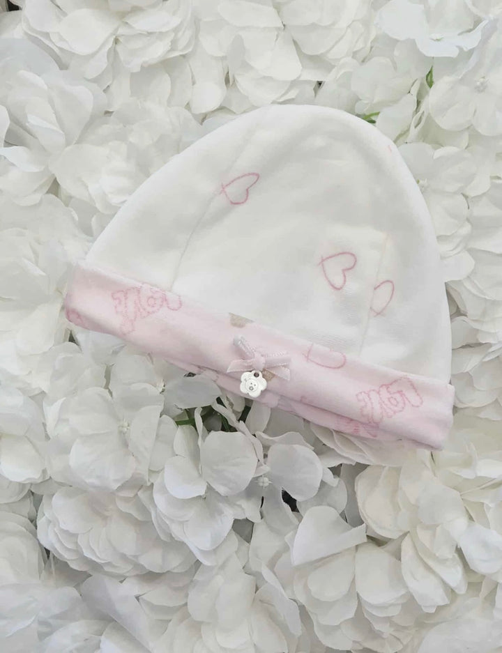Deolinda Pink Love Teddy Hat