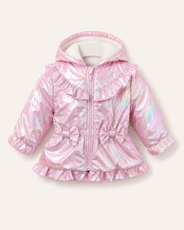Pink Iridescent Coat