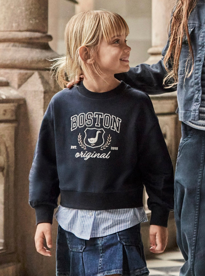 Mayoral Boston Navy Sweatshirt