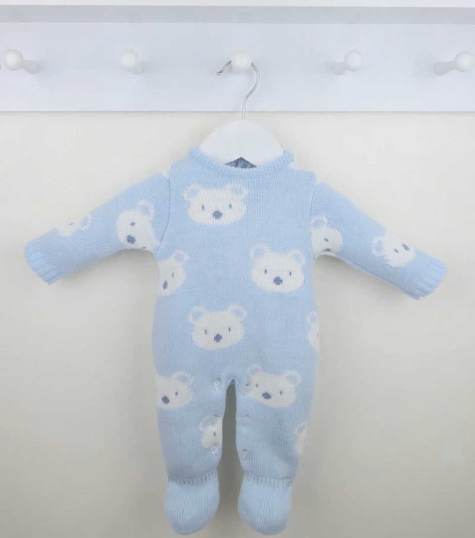 Pex Blue Benny Babygrow