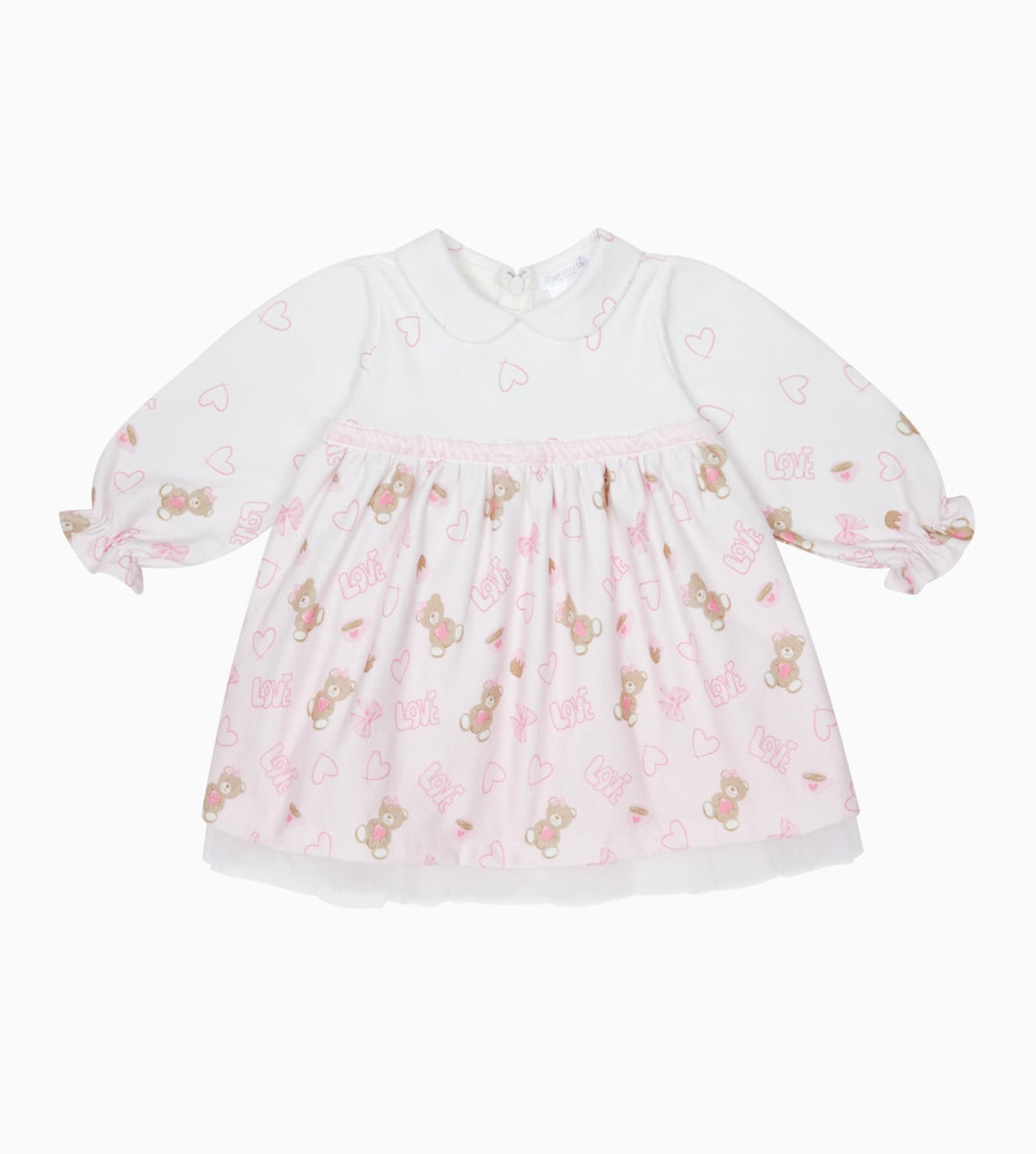 Deolinda Pink Love Teddy Dress