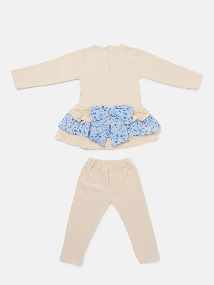 Beige Castle Legging Set