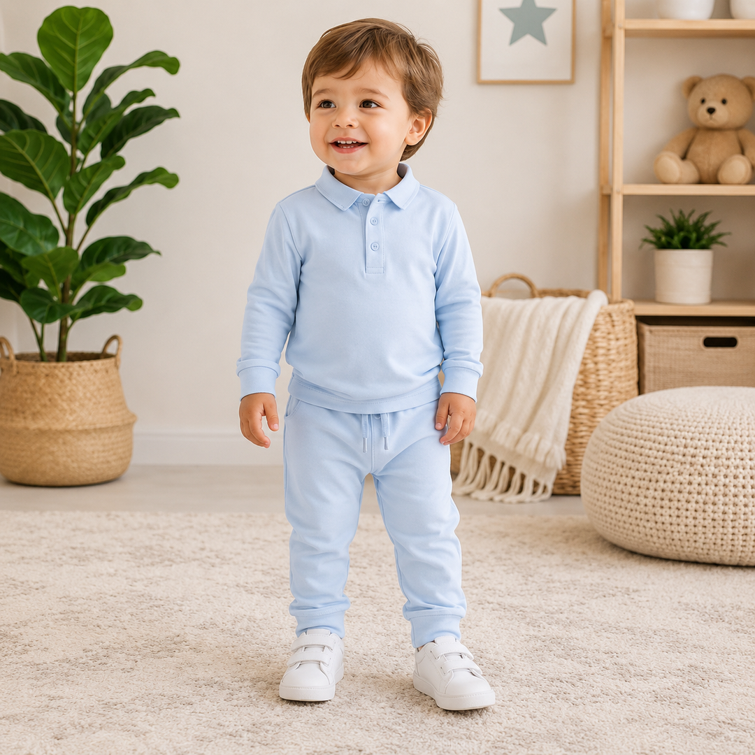 Blue Polo Tracksuit