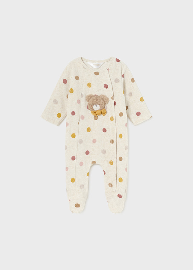 Mayoral Spotty Teddy Babygrow