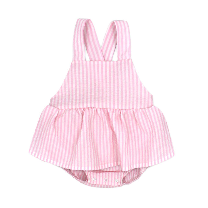 Rapife Pink Stripe Romper
