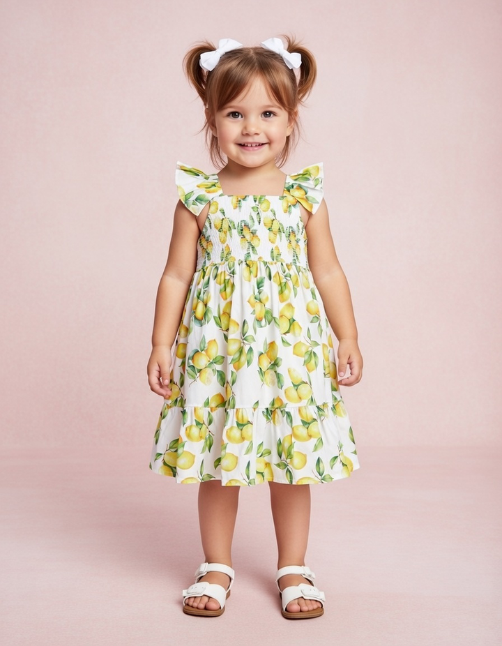 Deolinda Lemon Dress