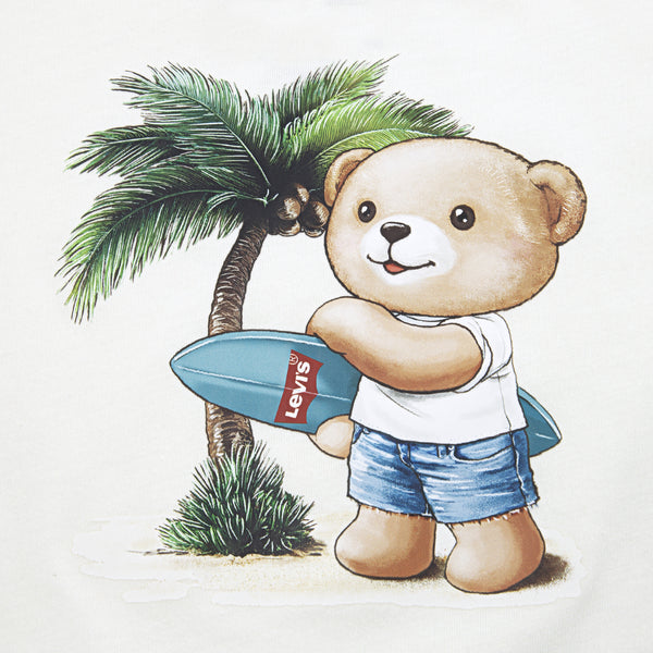 Levi’s Palm Tree Teddy Short Set