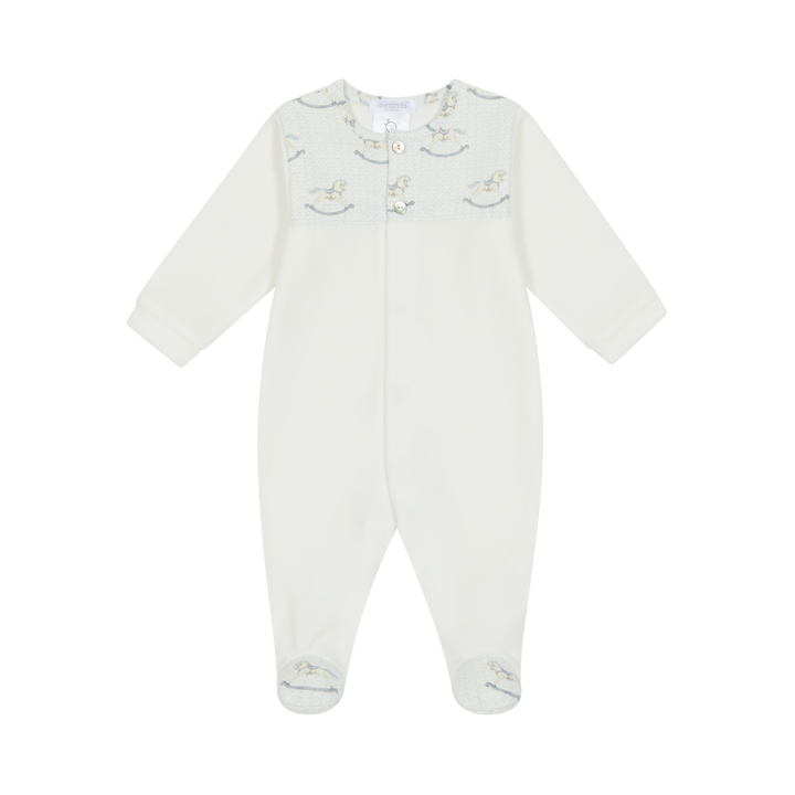 Deolinda Boys Rocking Horse Babygrow