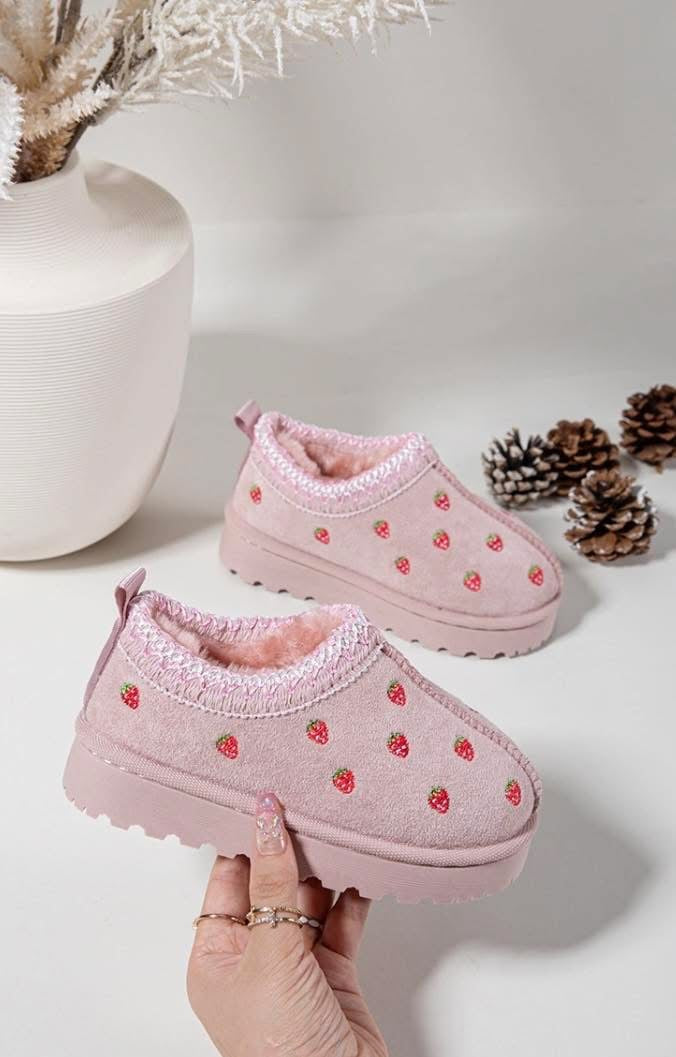 Strawberry Slip On slippers