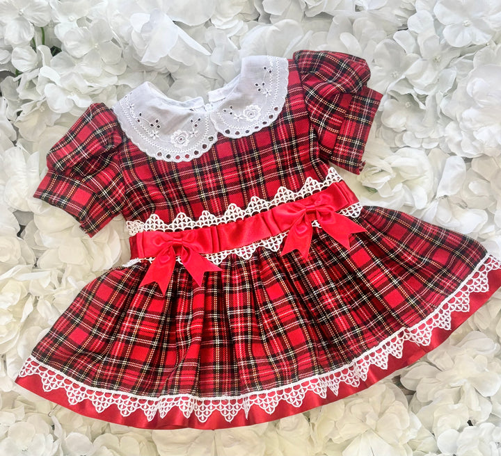 Red Tartan Dress