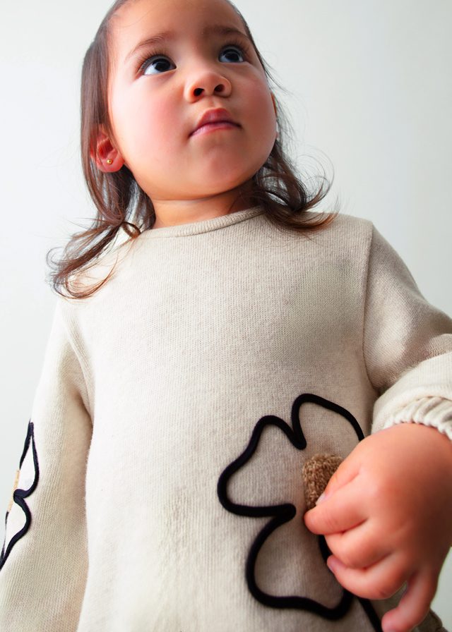 Mayoral Sand Flower Dress