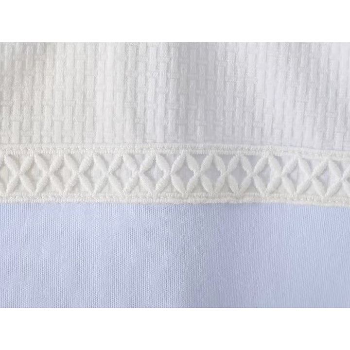 Blue Cotton Babygrow
