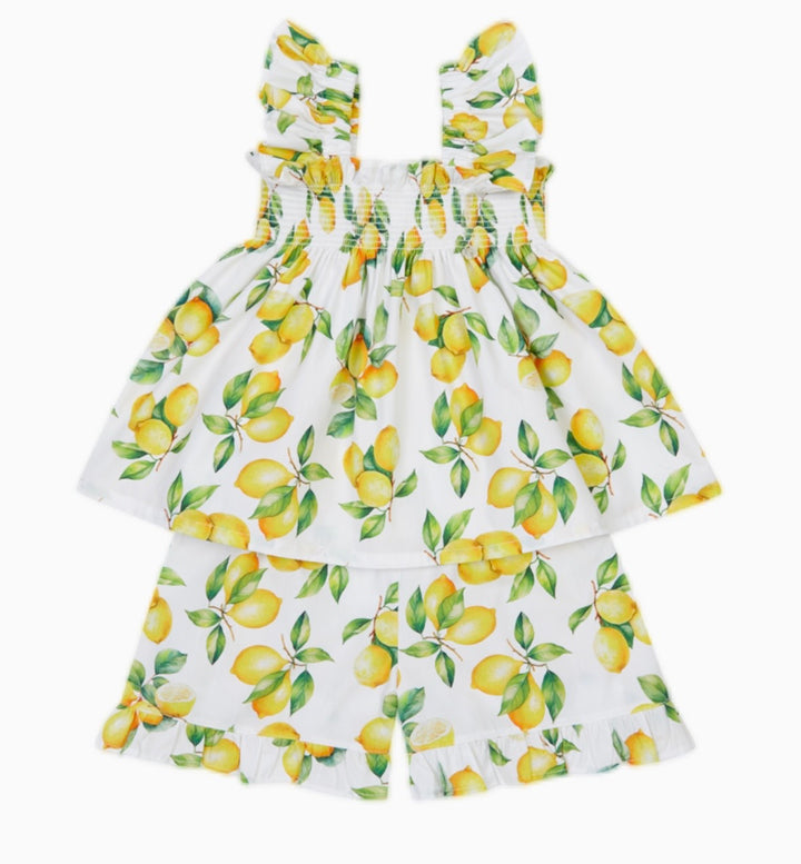 Deolinda Lemon Short Set