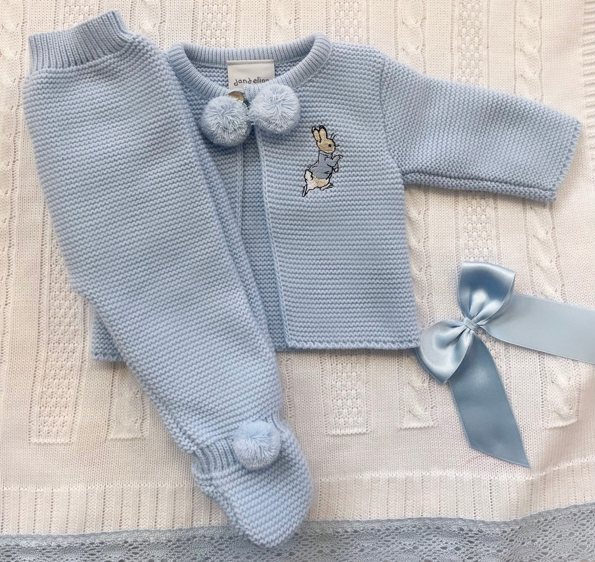 Blue Rabbit Dandelion Pom Set – Bon Bons Baby & Toddler Wear