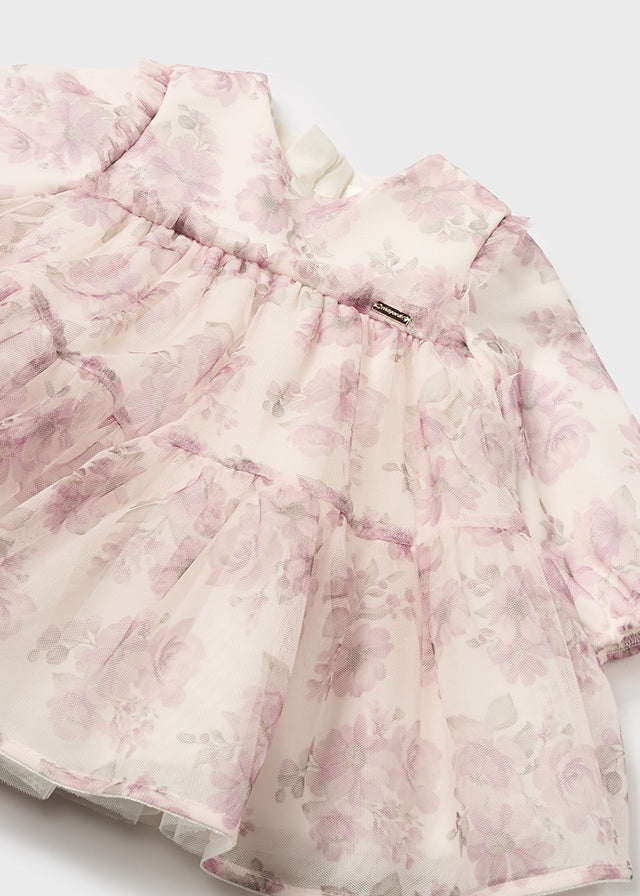 Mayoral Blush Tulle Dress