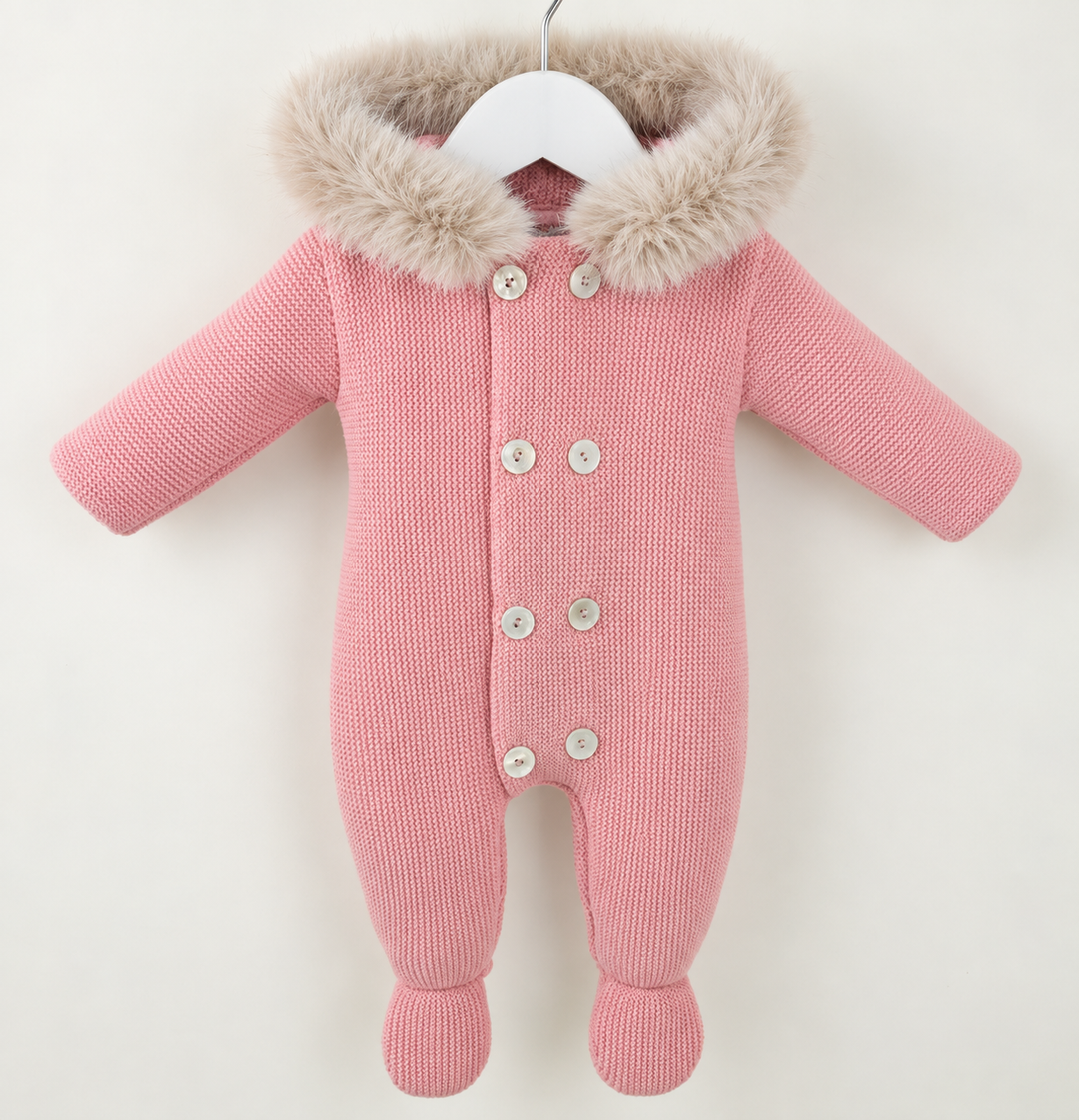 Pex Dusty Pink Snowsuit