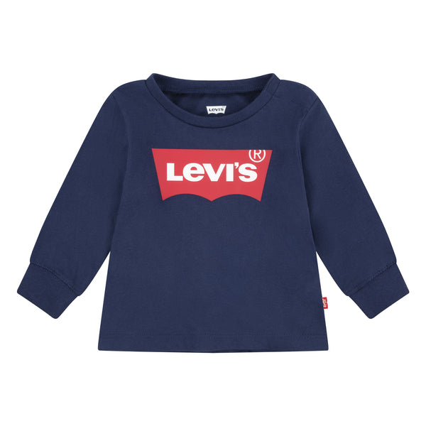 Levi’s Navy Logo Long Sleeve