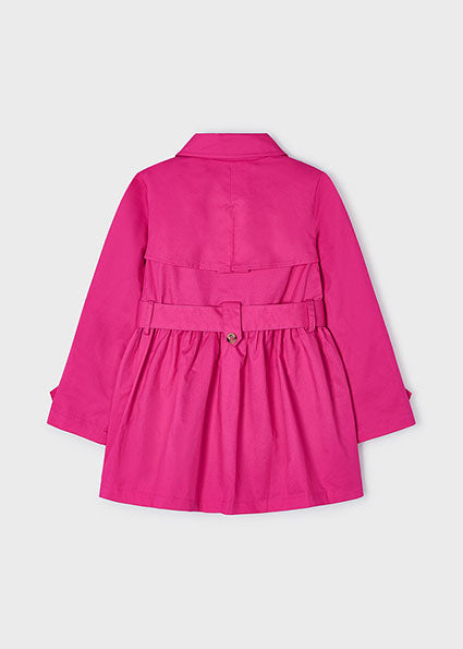 Mayoral Pink Trench Coat