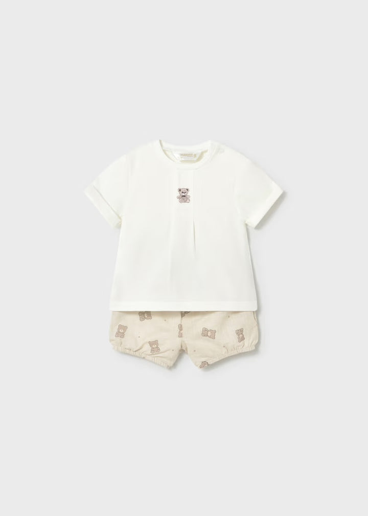 Mayoral Bear Short Set
