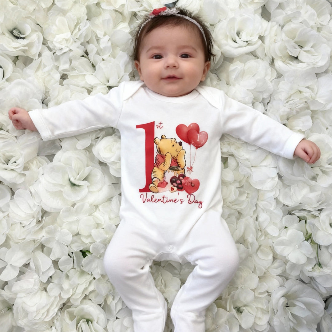 1st Valentine Babygrow Only