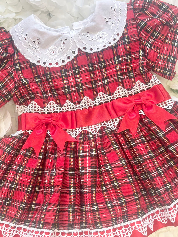 Red Tartan Dress