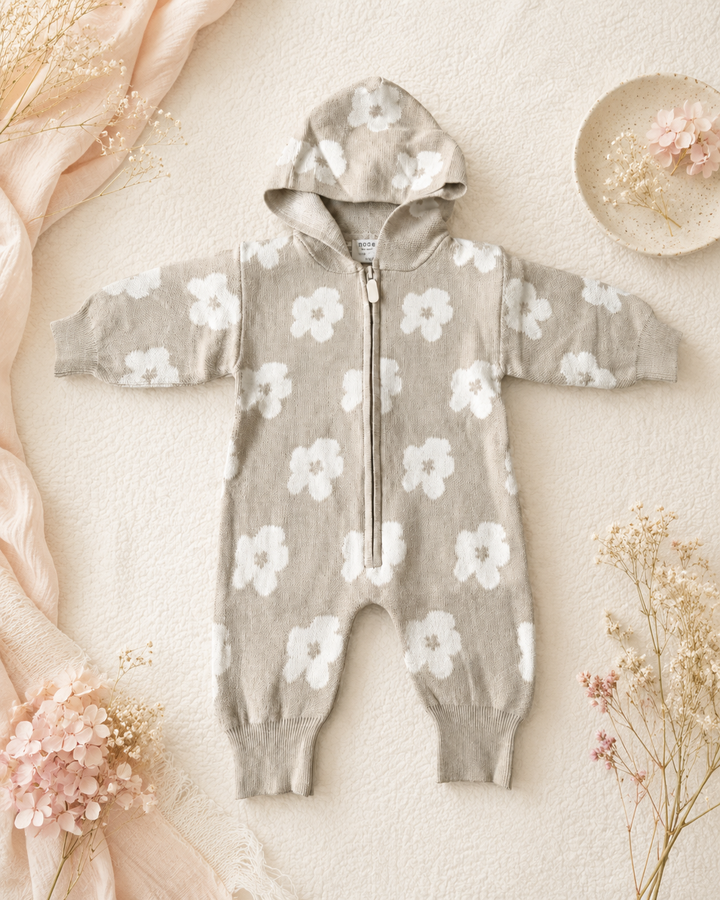 Floral Beige All In One