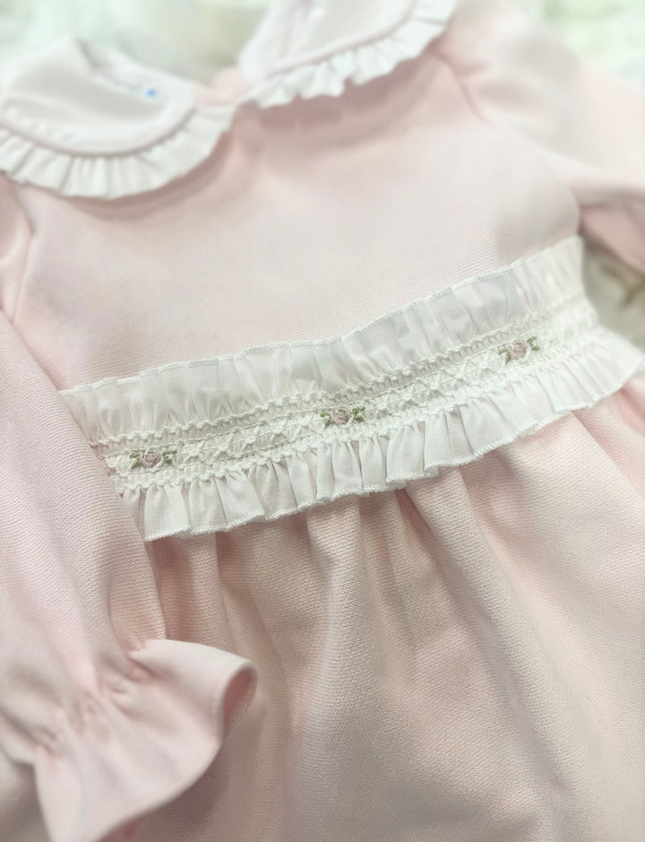 Fofettes Be Chic Pink Smock Dress