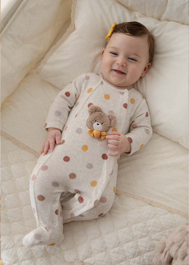 Mayoral Spotty Teddy Babygrow