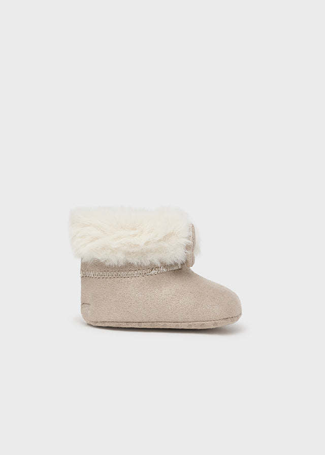 Mayoral Fur Ankle Boots