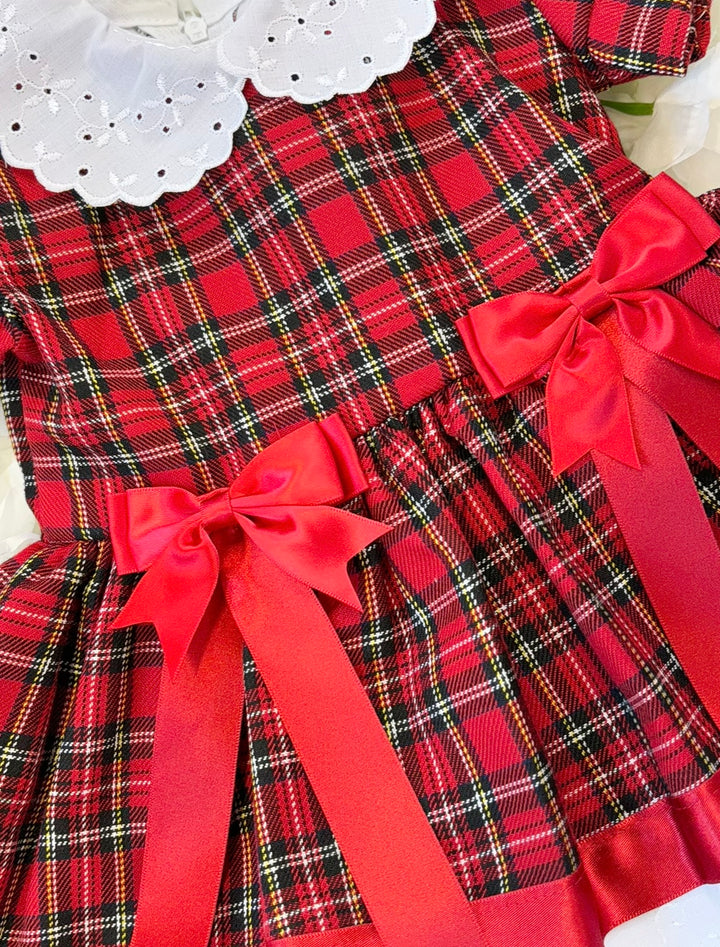 Red Tartan Dress